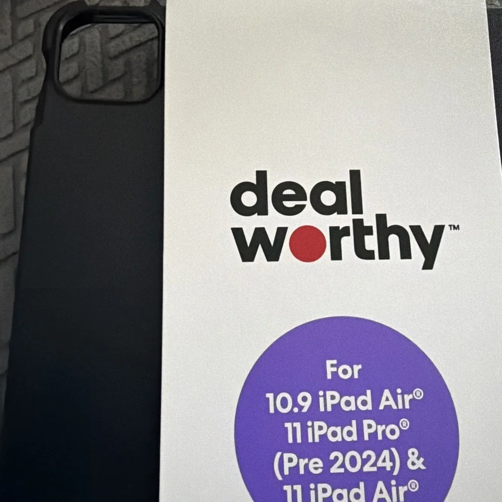 Deal Worthy Black Tablet Case for iPad Air & iPad Pro 11 AAB1-32 NEW